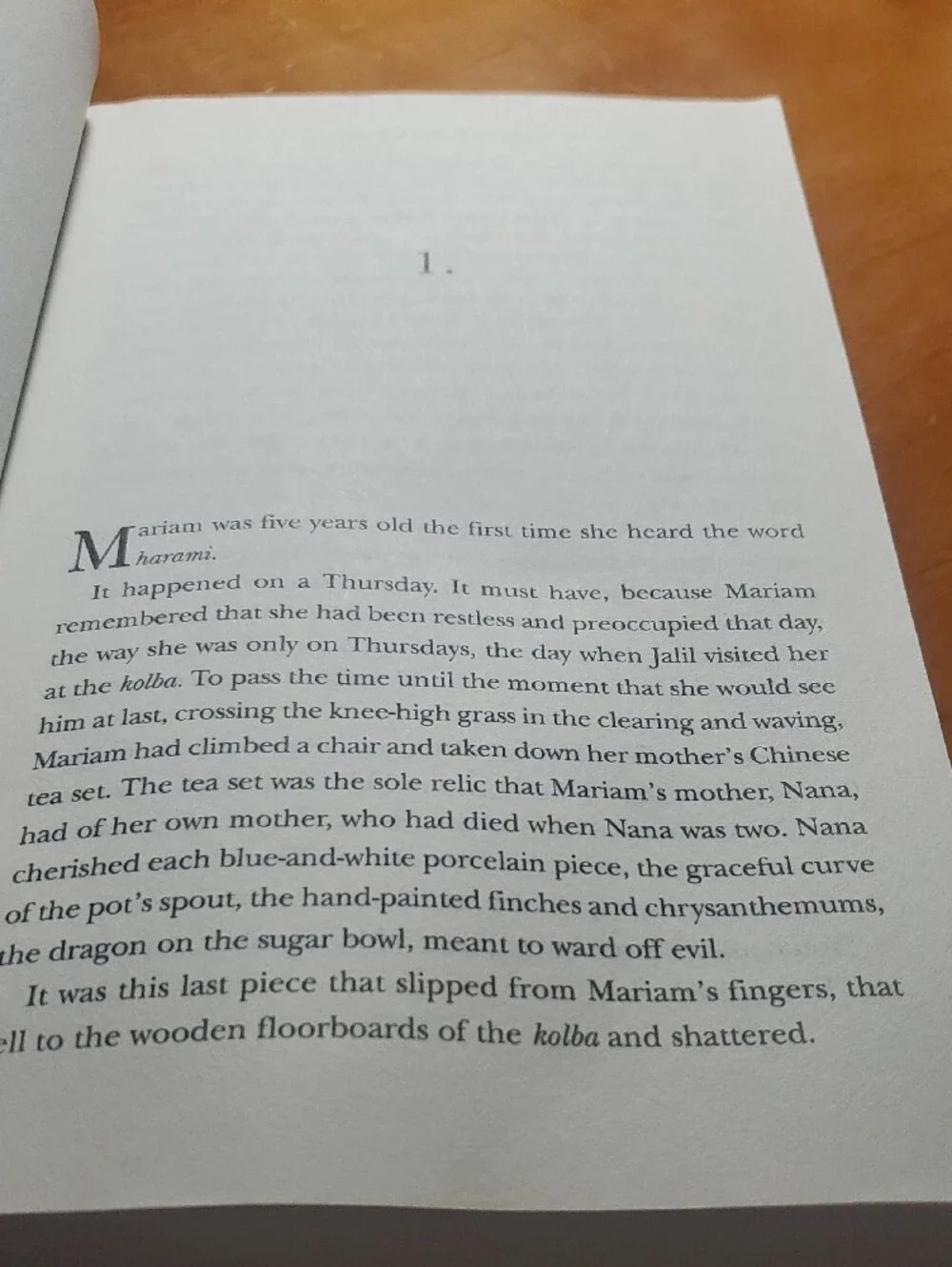 'A Thousand Splendid Suns' By Khaled Hosseini